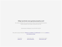 Tablet Screenshot of gonera-property.com